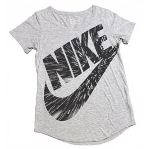 Nike Women's Athletic Cut Tri-Blend T-Shirt XS Short Sleeve Activewear Workout